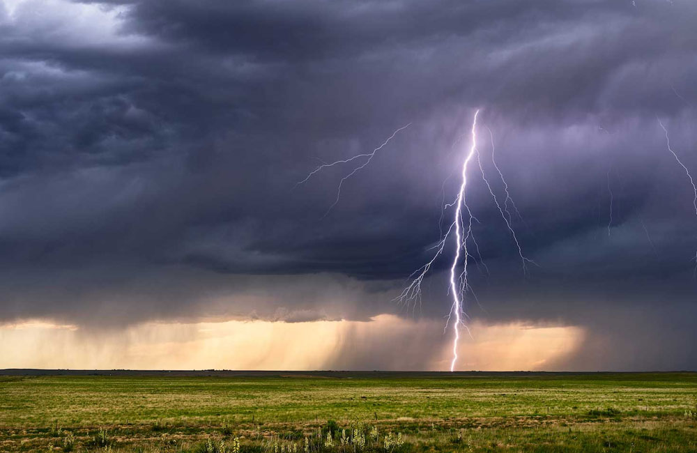 Advisory issued for severe lightning