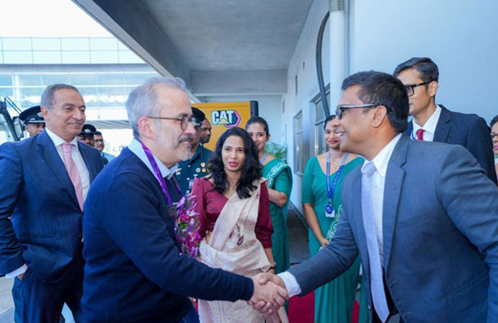 Portugal Foreign Minister Paulo Rangel Arrives in Sri Lanka for Official Two-Day Visit