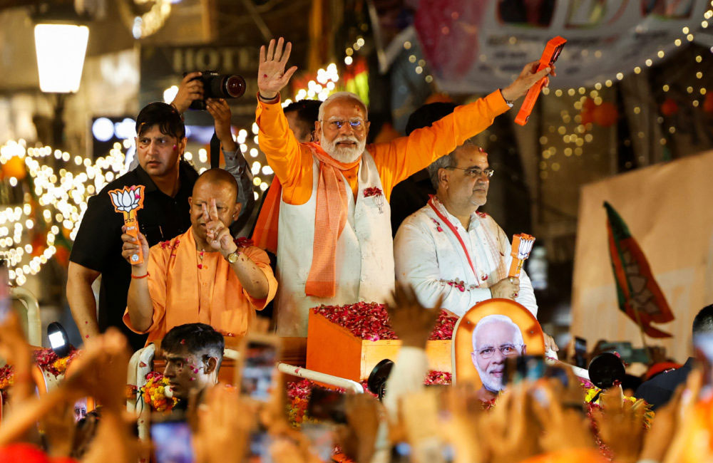 Modi’s party set to gain big in Indian state elections