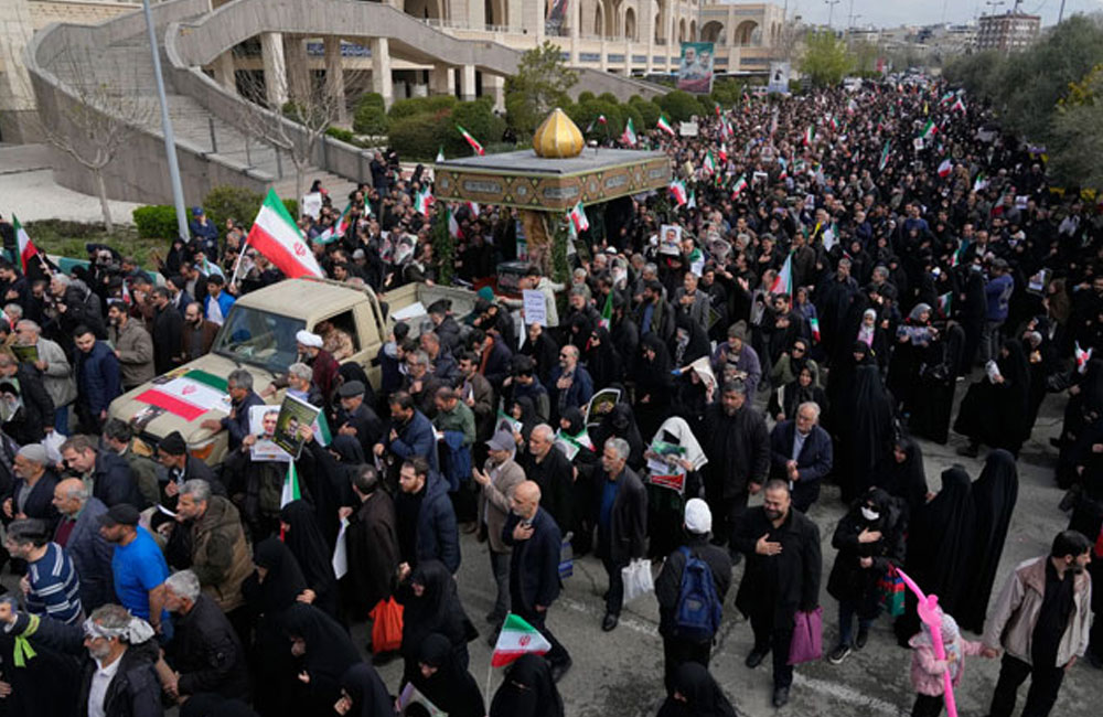 Iran threatens to attack Mideast electrical plants powering US bases