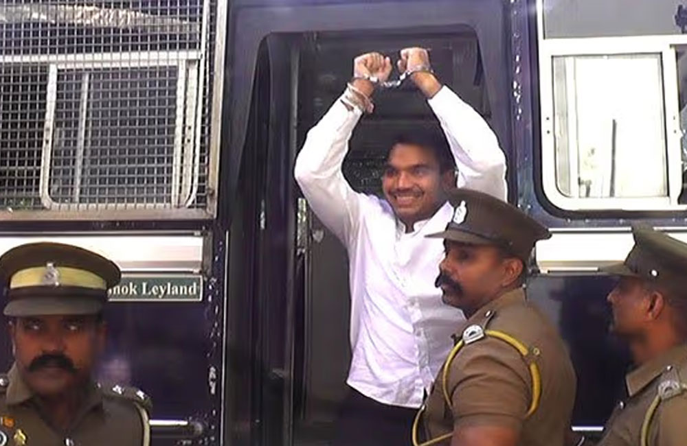 Namal Rajapaksa Brought Before Fort Magistrate’s Court in Krrish Case