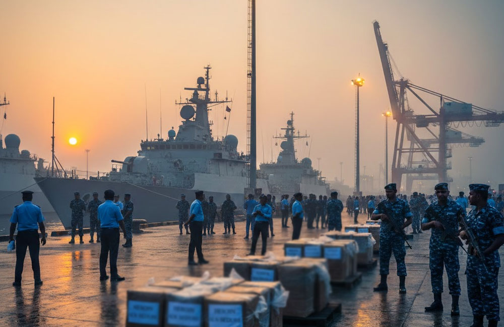 Seven-Day Detention Granted for Suspects in Major Offshore Drug Seizure