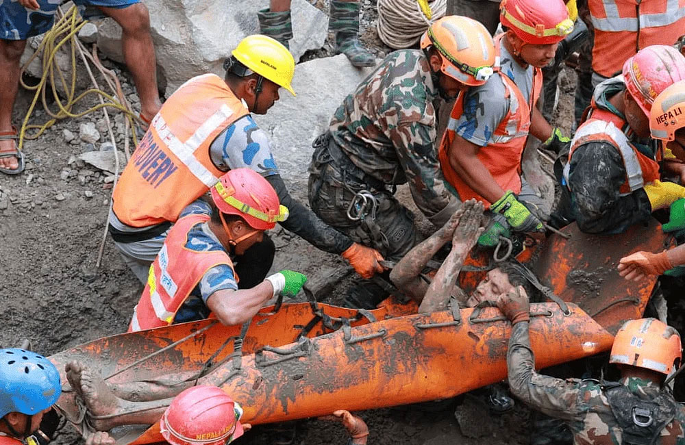 Nine days after disaster, two pulled alive from Nepal hydropower tunnel