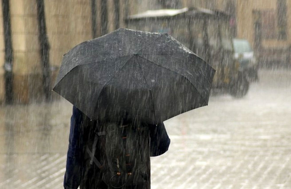 Afternoon Showers Forecast in Several Areas with Heavy Rain in Parts of South