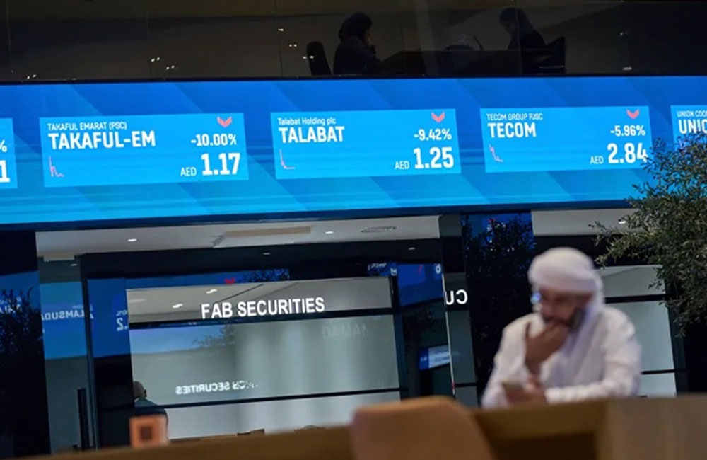Losses in UAE stock markets