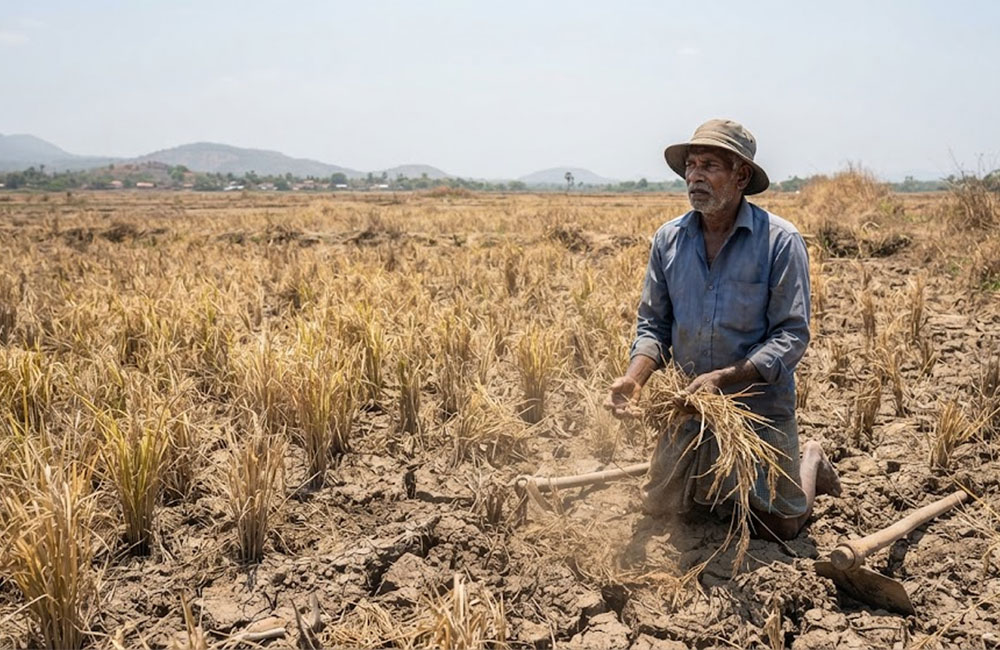 Dry Weather Damages Nearly 8,000 Acres of Farmland, Affects 7,000 Farmers