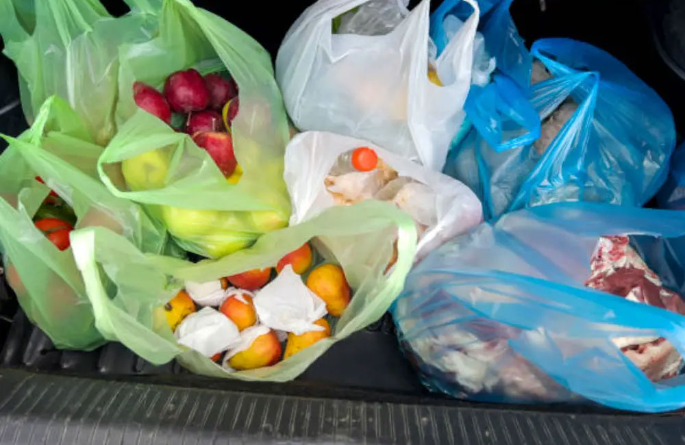 Free plastic shopping bags to be banned from tomorrow