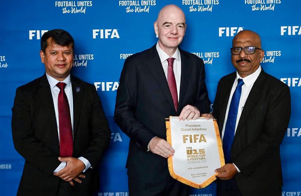 FIFA pledges $25 million to make football Sri Lanka’s top sport