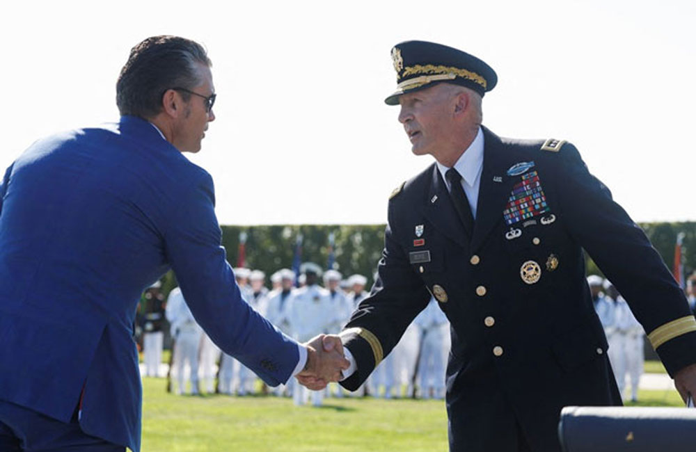 US Army chief of staff fired by Hegseth, sources say