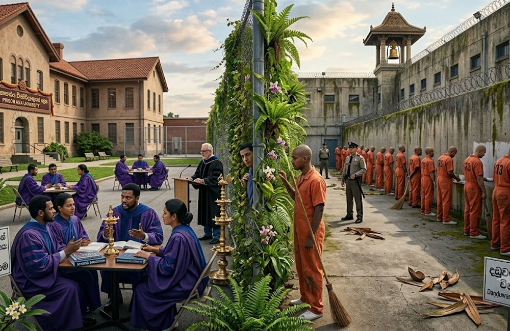 Reforming the system: are prisons universities or places of punishment? (Ideas front)