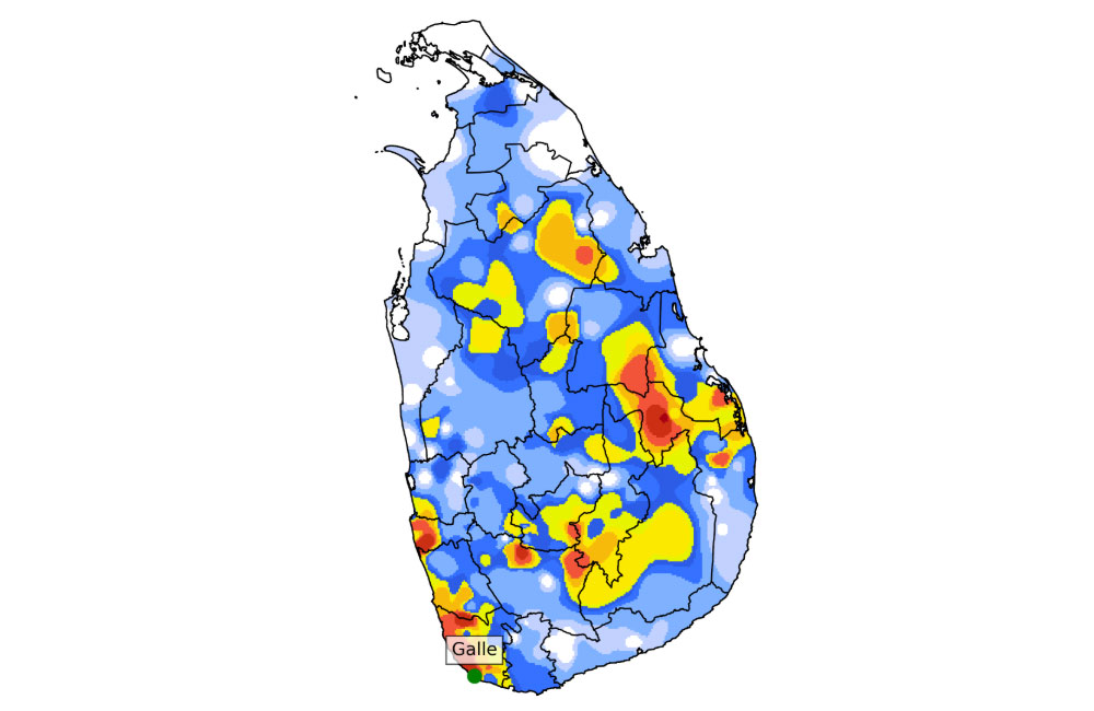 Heavy Rain, Floods and Landslides Expected as Sri Lanka Enters Wetter Period
