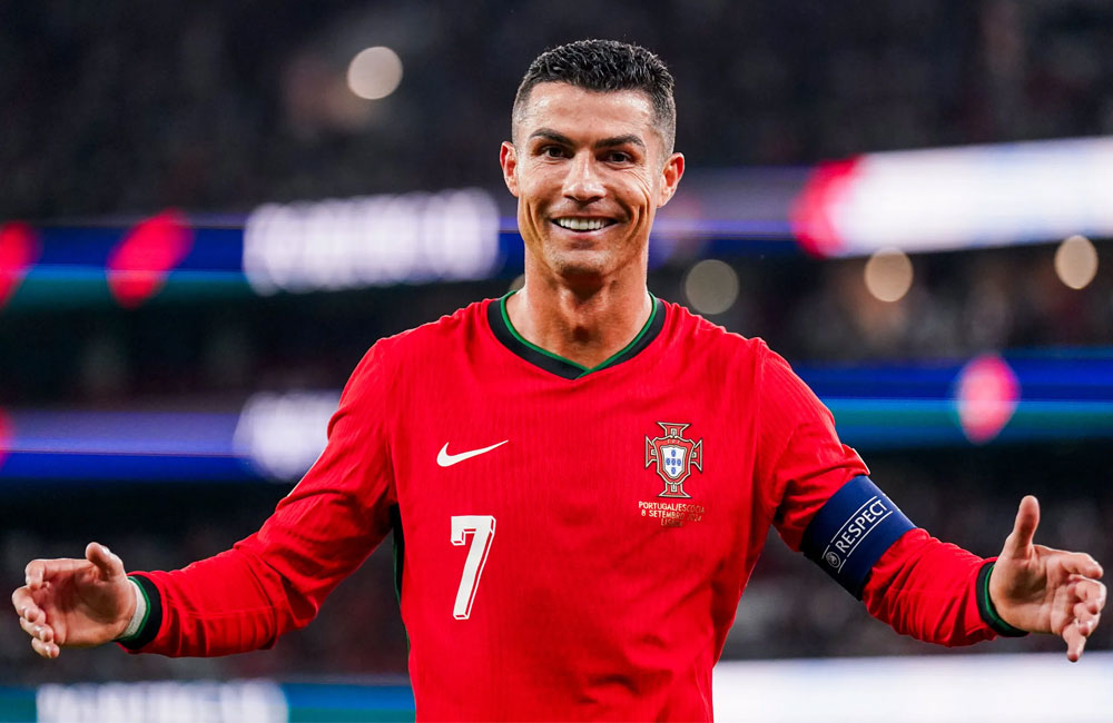 Cristiano Ronaldo will not retire until he scores 1,000 goals