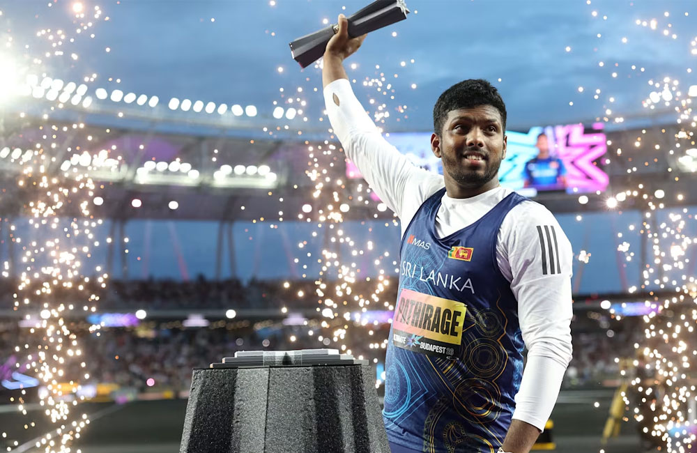 Rumesh Tharanga Claims Javelin Gold in Budapest with 91.09m Throw