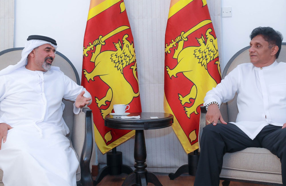 Opposition Leader and UAE envoy discuss Middle East crisis impact on Sri Lanka