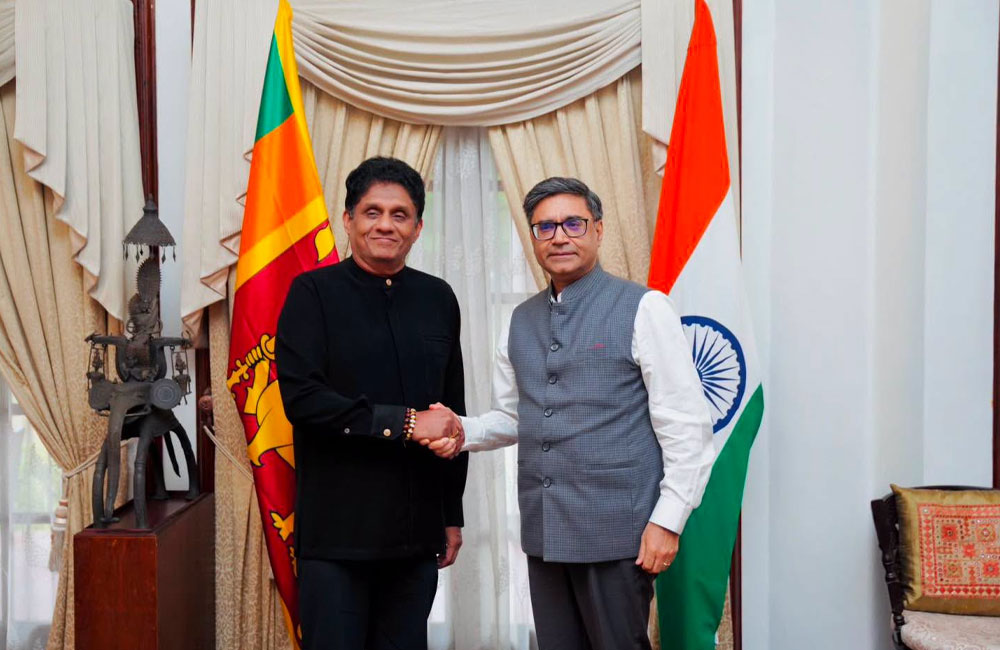 Opposition Leader Meets Indian Foreign Secretary