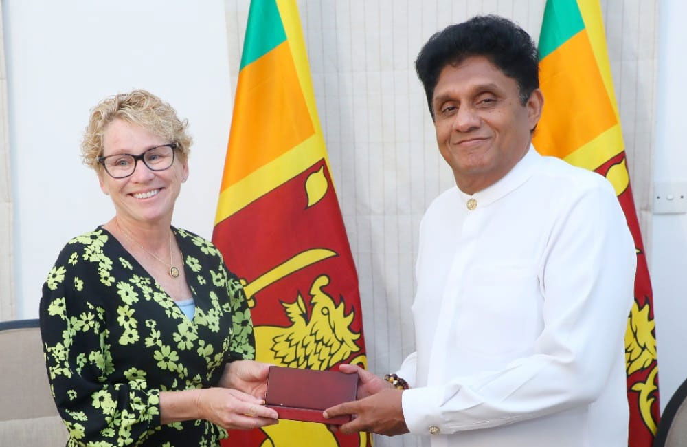 Sajith seeks stronger US support for Sri Lanka's recovery