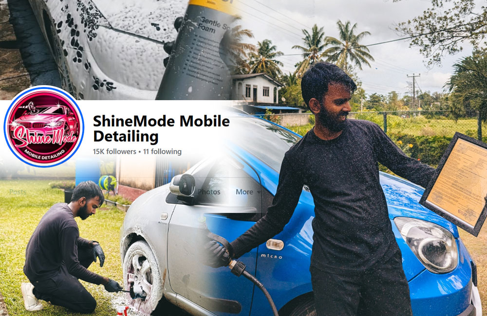 21 Year Old Entrepreneur redefines car detailing in sri lanka
