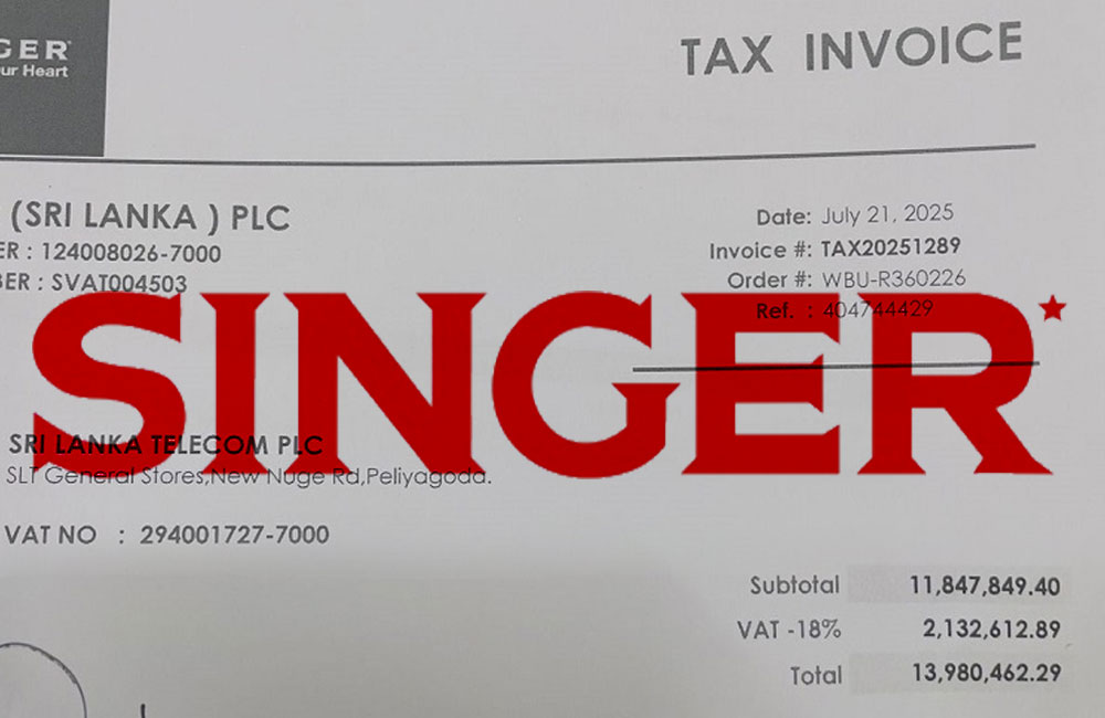Unethical Overcharging Practices at Singer (Sri Lanka) PLC: How a Trusted Brand Manipulated Invoices for Profit