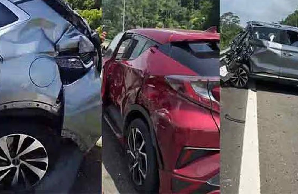 Three-Vehicle Crash Reported on Southern Expressway