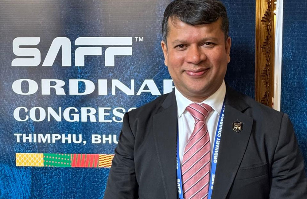 Sri Lankan football chief appointed Vice President of South Asian Football Federation