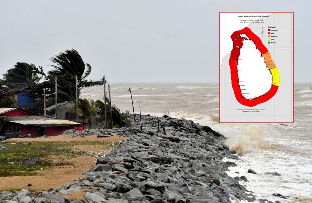 Red Alert Issued for Strong Winds and Rough Seas in Northern and Western Coastal Waters