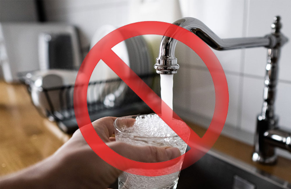 Water Supply Cut for Several Areas