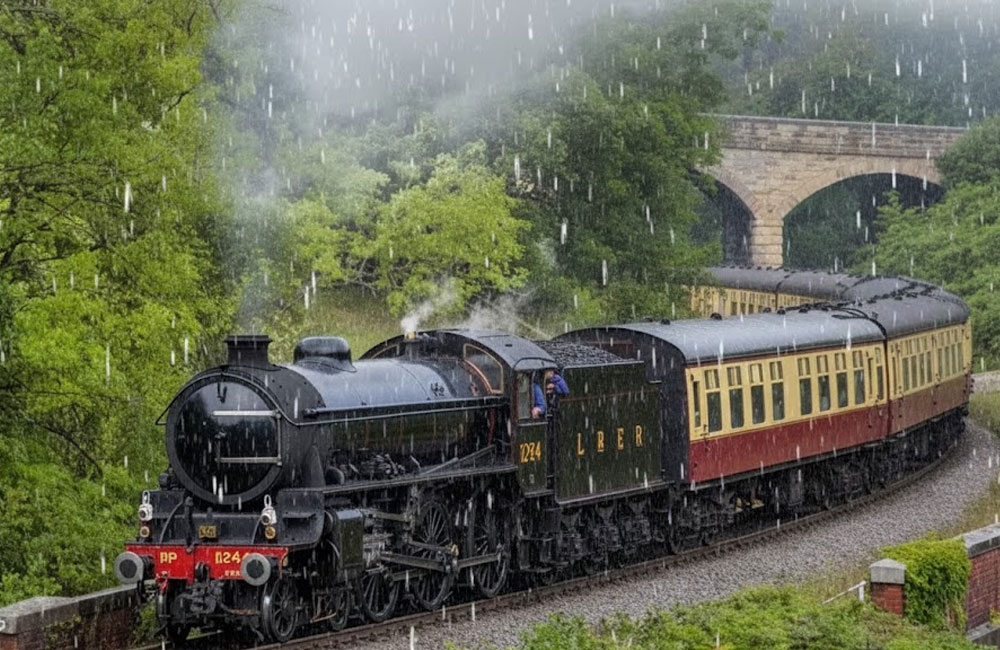 Upcountry Train Services Curtailed Amid Ongoing Severe Weather