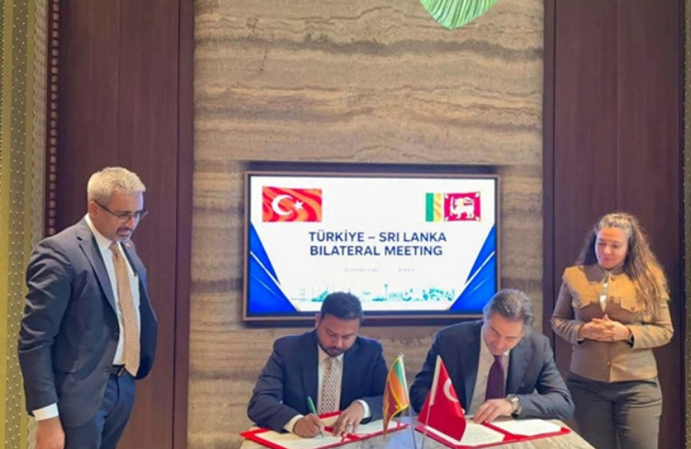 Sri Lanka and Türkiye sign pact to advance modern farming