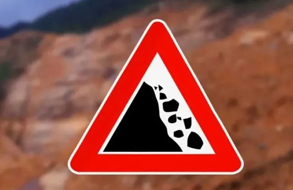 NBRO Issues Landslide Alerts for Parts of Central Province