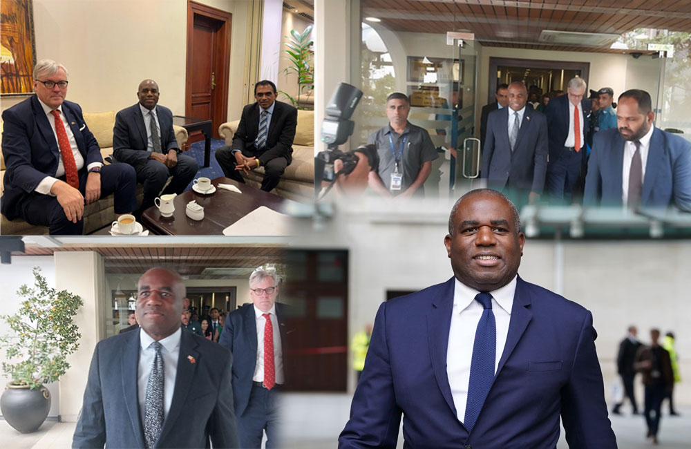 UK Deputy Prime Minister David Lammy Arrives in Sri Lanka for Official Visit