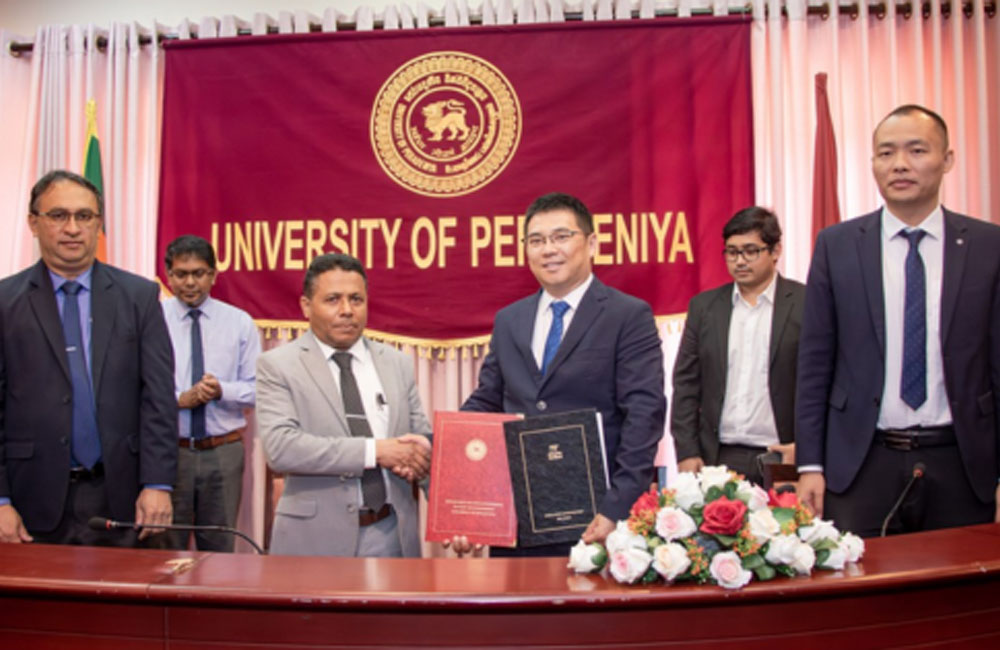University of Peradeniya and China State Construction Engineering Corporation Sign Strategic MoU