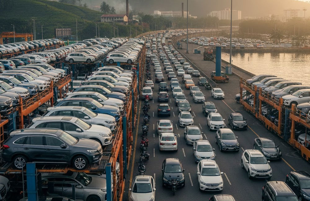 Vehicle Import Surge Deepens Trade Gap, Risks Economic Stability