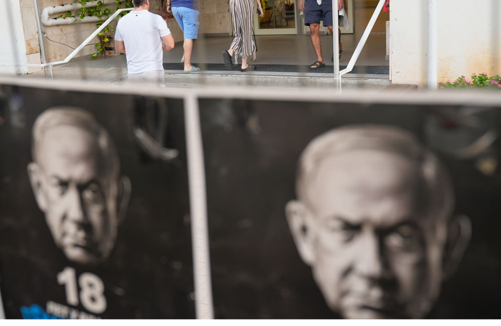 Voters in Israel are deciding whether to oust Netanyahu after 3 years of war